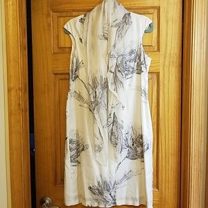 Women's Dress with scarf Size 6